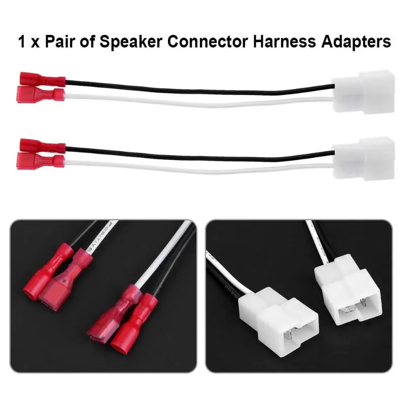 Audio Jumper Wire - อะแดปเตอร์สายไฟต่อลำโพงรถยนต์อัตโนมัติ72-9300สำหรับ Audi Ford, MAZDA Chevrolet, Isuzu,