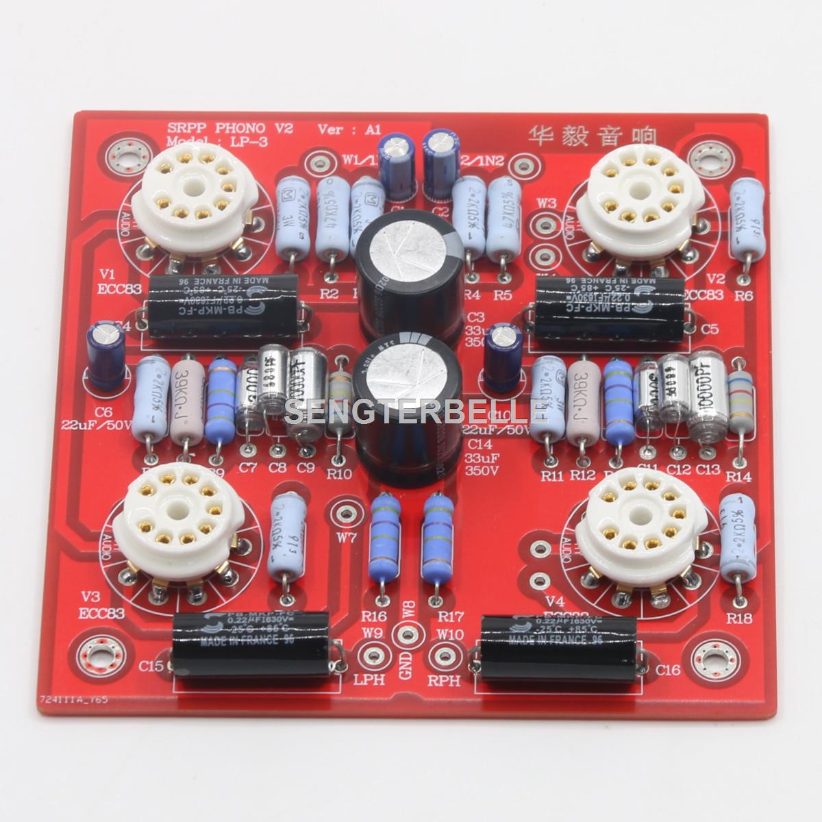 Hifi Amplifier Board - ชุดคิทบอร์ดแอมป์ฟอนโน่ HiFi A-N ECC83 /12AX7 สเตอริโอ