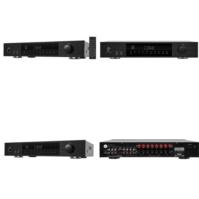 Class D Amplifier - เครื่องขยายเสียงดิจิตอลกำลังสูง คลาส D 4 โซน 8