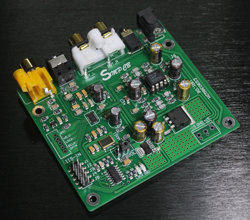 Dac Board - ES9038 Q2M DAC DSD ถอดรหัสรองรับ IIS