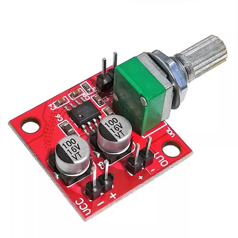 Audio Amplifier Board - -[A51I ดิจิตอล]LM386 บอร์ดขยายเสียงไมโครโฟนแบบอิเล็กเตรต DC 4-12V มินิ