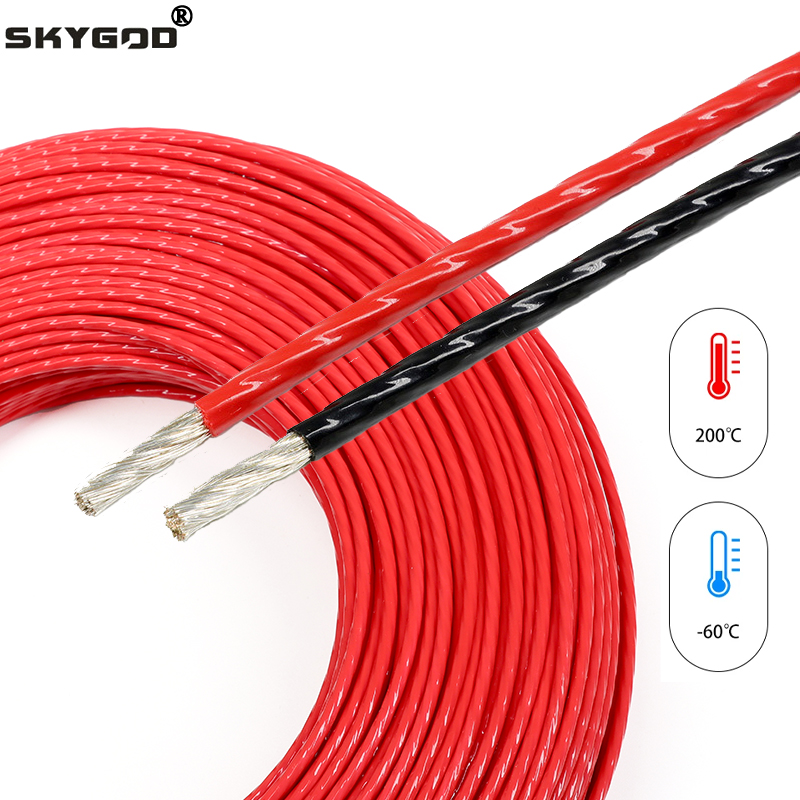 Audio Jumper Wire - 1 ~ 100m PTFE ชุบเงินสายไฟ FEP
