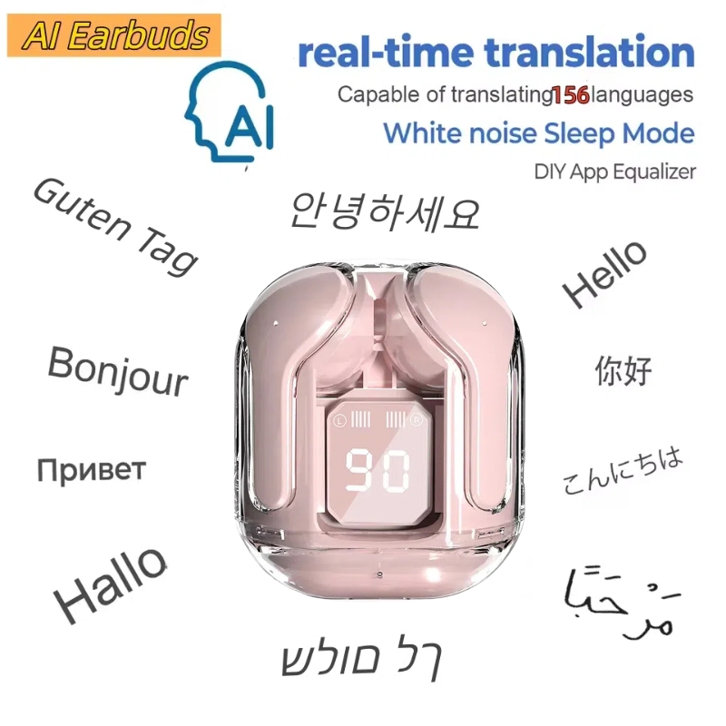 Full Range Speaker - หูฟังบลูทูธแปลภาษาด้วย AI แอป Magic รองรับ 156