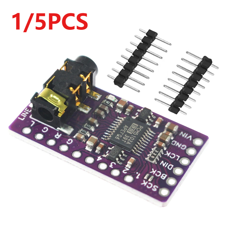 Pcm5102 - 1/5 ชิ้น GY-PCM5102 อินเทอร์เฟซ I2S IIS