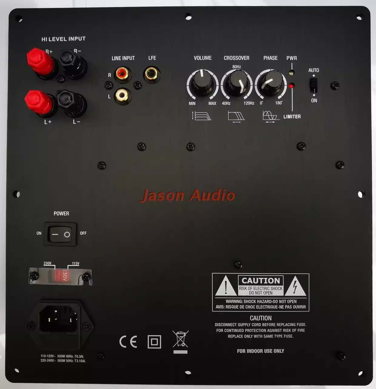 Class D Amplifier - 500w CLASS-D เครื่องขยายเสียงดิจิตอลโมดูลซับวูฟเฟอร์เครื่องขยายเสียงบอร์ดซับวูฟเฟอร์
