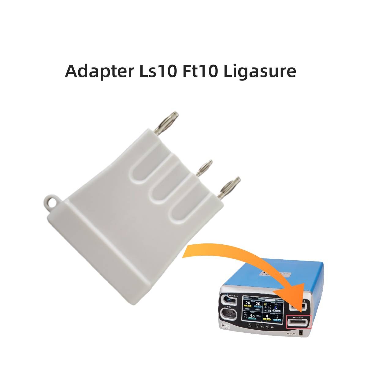 Banana Plug - อะแดปเตอร์ปลั๊กกล้วย 3 ขา รุ่น Ls10 Ft10