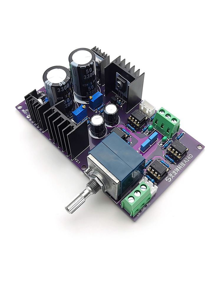 Audio Amplifier Board - A14D Class A Preamp เครื่องขยายเสียง Tone