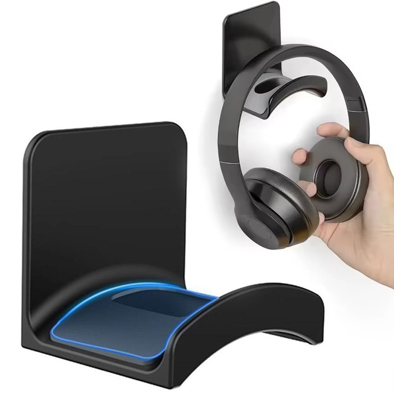 Headphone Parts - ขาแขวนหูฟังติดผนังอเนกประสงค์ ที่แขวนจอยเกม ที่วางหูฟัง ชั้นวางโชว์หูฟัง ตะขอแขวนใต้โต๊ะสำหรับหูฟัง