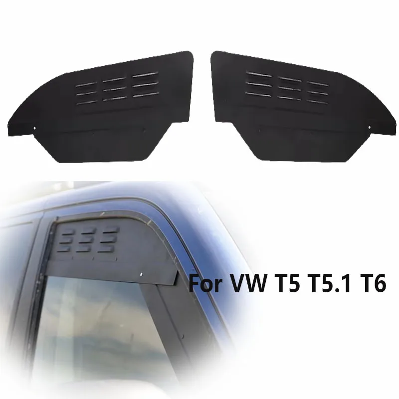 Ventilation Grille Aluminum - ช่องระบายอากาศหน้าต่างด้านหน้า 1 คู่ สำหรับ VW T5