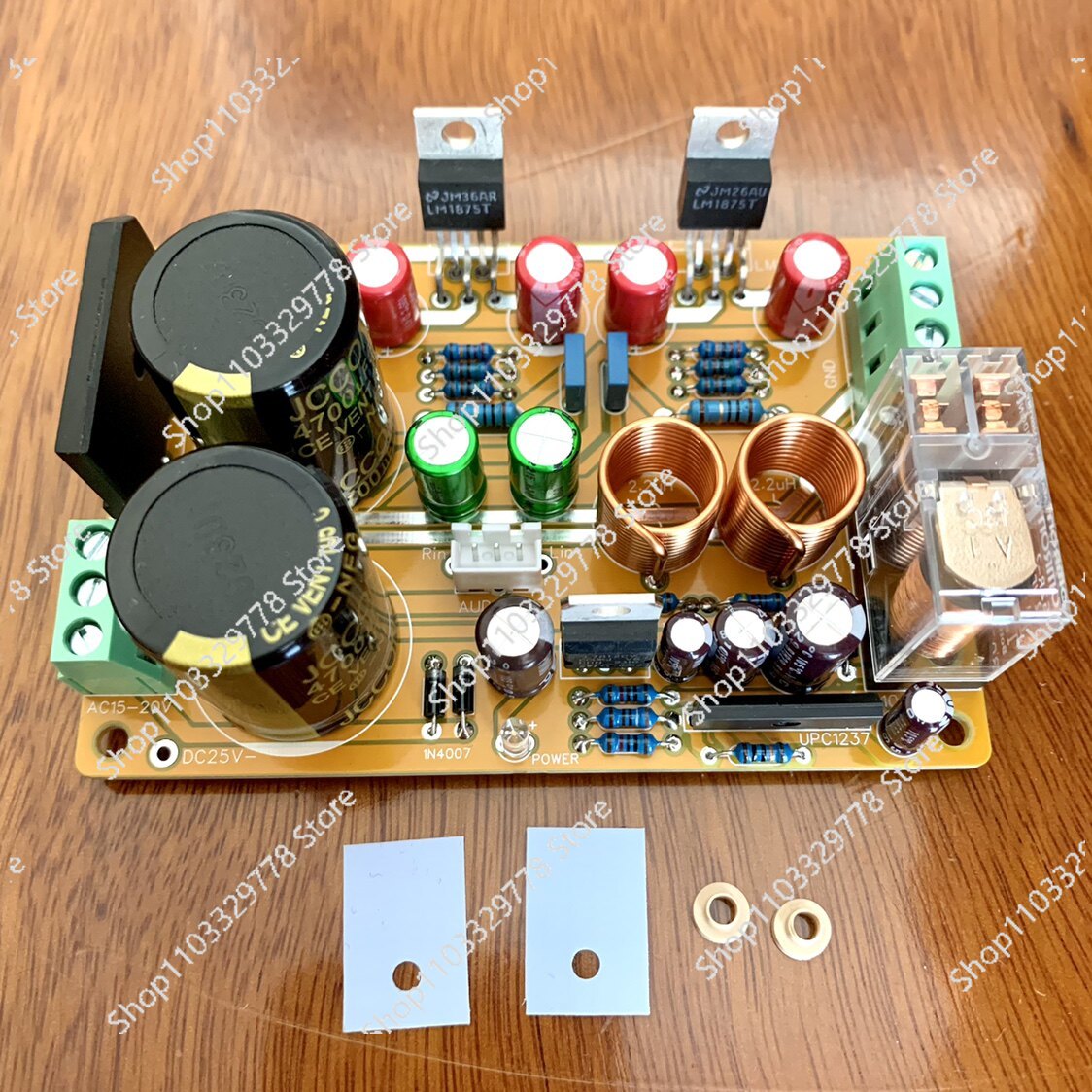 Hifi Amplifier Board - บอร์ดเพาเวอร์แอมป์ Fever 2.0 แชนแนล สเตอริโอ HIFI