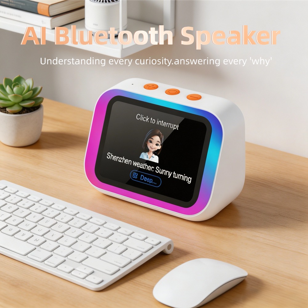 Woofer - ลำโพงบลูทูธ AI 5.4 พร้อมผู้ช่วยเสียง AI หน้าจอสัมผัส