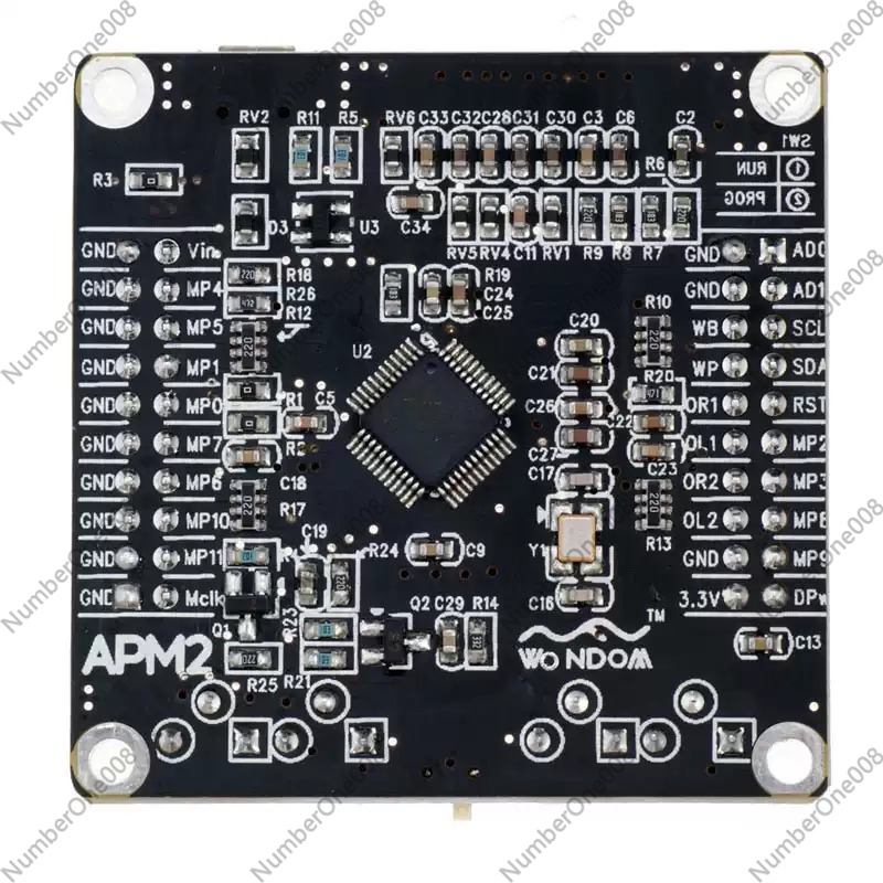 Volume Control Board - ADAU1701 2.1 โปรเซสเซอร์เสียง DSP บอร์ดควบคุมระดับเสียงปรับโทนเสียงล่วงหน้าอิเล็กทรอนิกส์แบบสองความถี่
