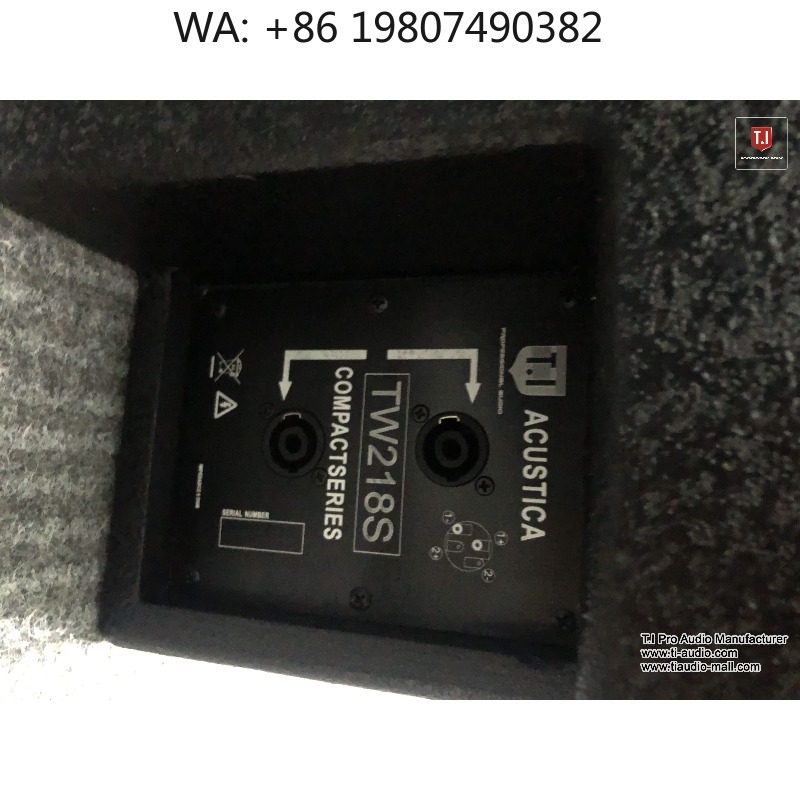 Full Range Speaker - ลำโพงเวทีแบบสองทางขนาด 15 นิ้วคู่ ระบบเสียงดีเจกำลังสูง สำหรับคอนเสิร์ตและการแสดงสด