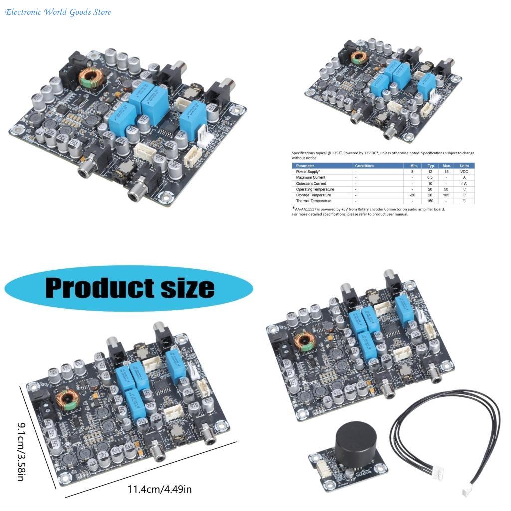Volume Control Board - A3PD PGA2311 ดิจิตอลการควบคุมระดับเสียงด้านหน้า Fever Aขยายเสียง 12V