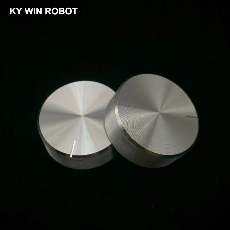 Knob Aluminum - 1 ชิ้น 30x10 มิลลิเมตร 6 มิลลิเมตรรูเพลาอลูมิเนียม