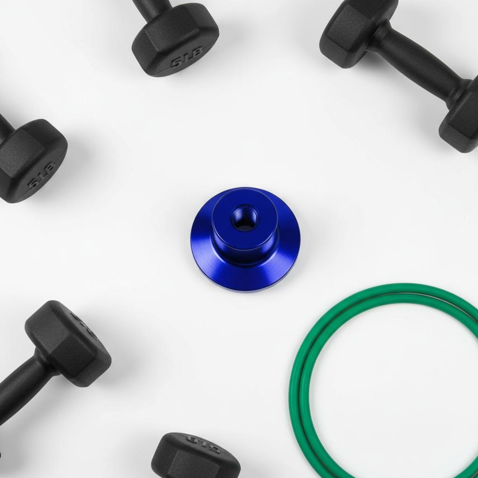 Knob Aluminum - ลูกบิดมือจับ M10 ฐานกว้าง ทรงเห็ด ทำจากอะลูมิเนียม ป้องกันสนิม