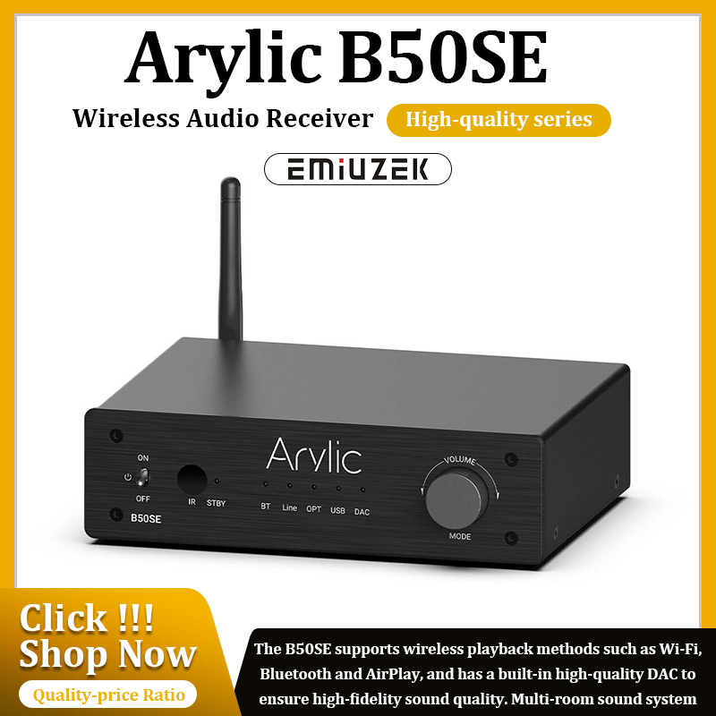 อะคริลิค-B50 SE เครื่องรับสัญญ - Class D Amplifier บทวิจารณ์และราคา
