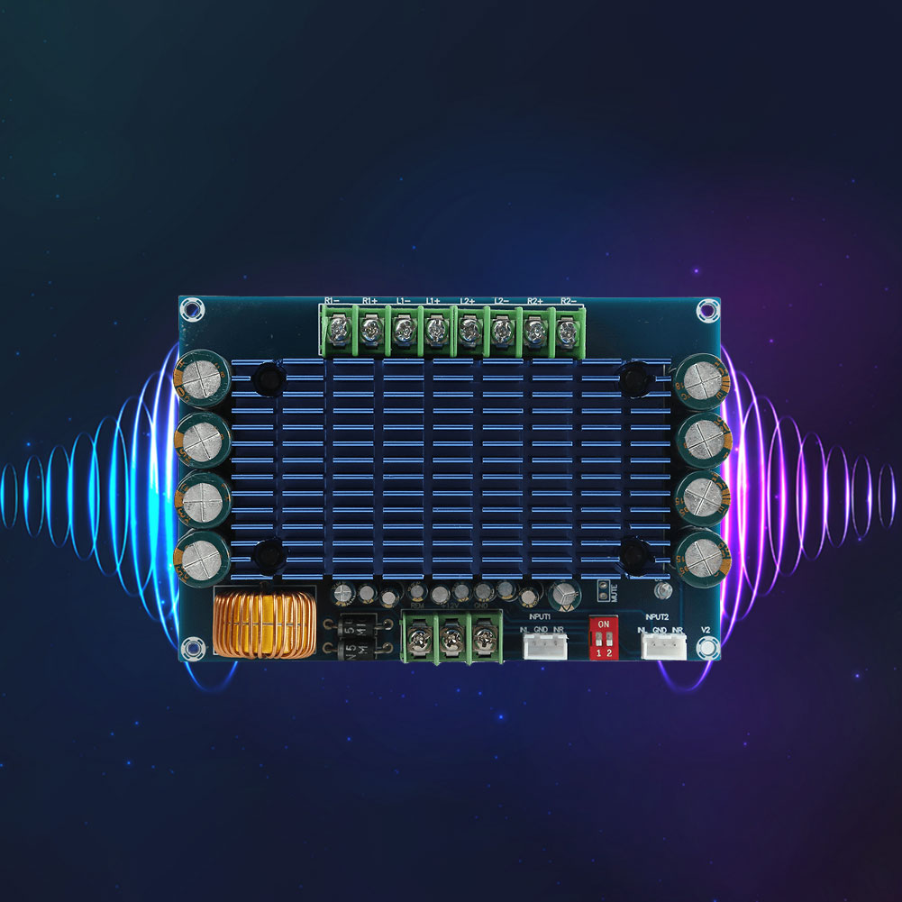 XH-M180 TDA7850 สเตอริโอ AMP ด - Audio Amplifier Board บทวิจารณ์และราคา