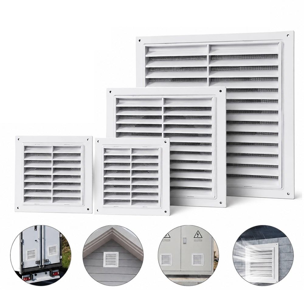 ตะแกรงระบายอากาศแบบทนทาน ขนาด  - Ventilation Grille Aluminum บทวิจารณ์และราคา