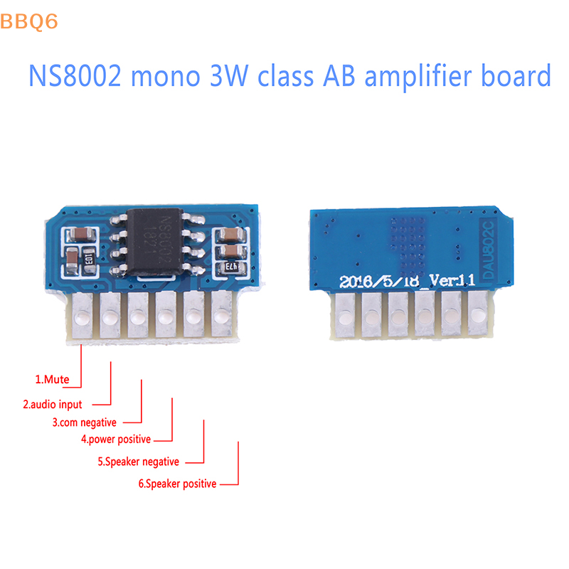 *1/2/5 ชิ้น โมดูลแอมพลิฟายเออร - Audio Amplifier Board บทวิจารณ์และราคา