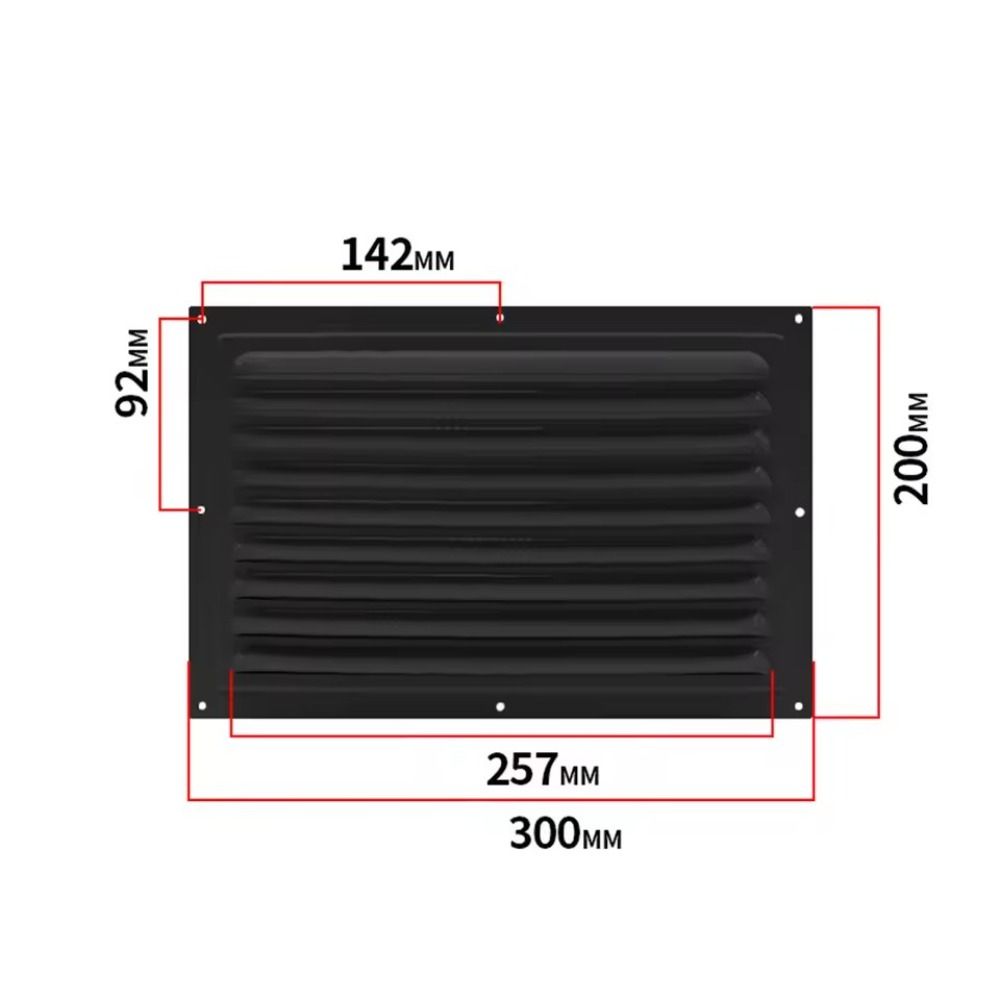 ตะแกรงระบายอากาศอลูมิเนียมอัลล - Ventilation Grille Aluminum บทวิจารณ์และราคา