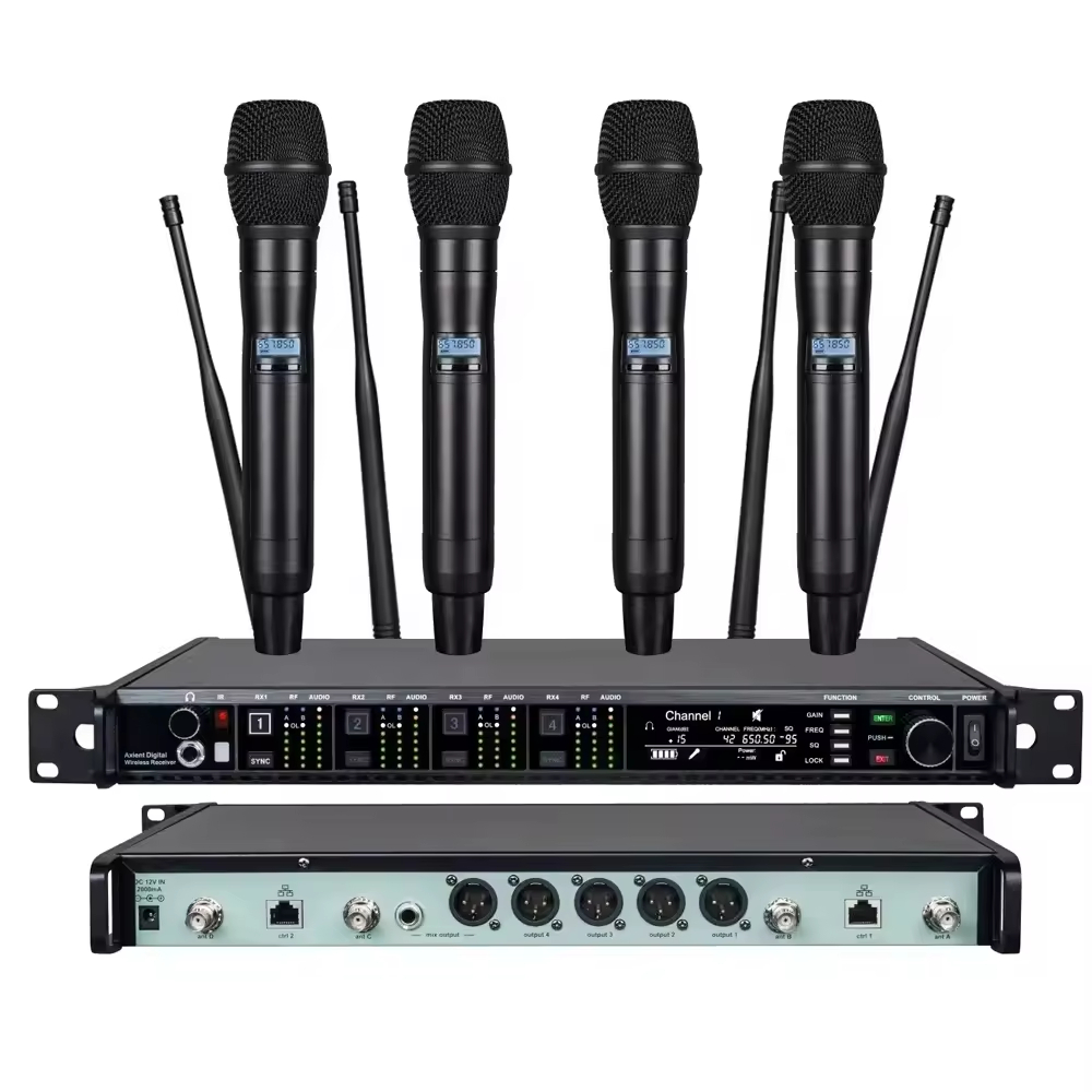 ไมโครโฟนไร้สาย UHF แบบมือถือ 4 - Ribbon Microphone บทวิจารณ์และราคา