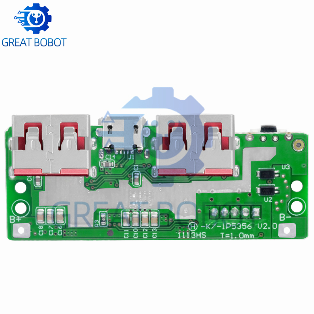 5V 3A แบตเตอรี่ลิเธียมดิจิตอลจ - Pcm5102 บทวิจารณ์และราคา
