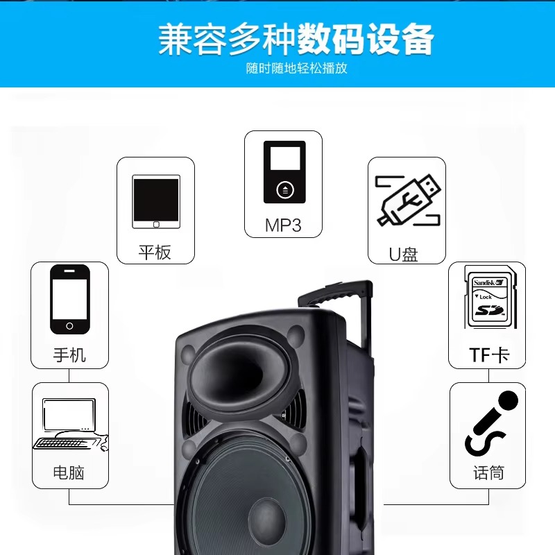 ลำโพงล้อลากวูฟเฟอร์ 1.5 นิ้ว 2 - Woofer บทวิจารณ์และราคา