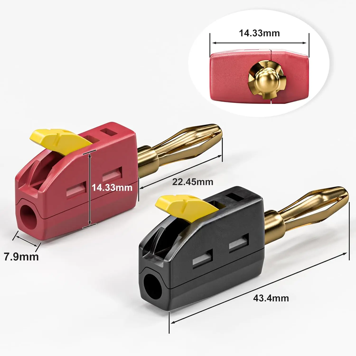 ขั้วต่อแบบบานาน่า 32A 4 มม. แบ - Banana Plug บทวิจารณ์และราคา