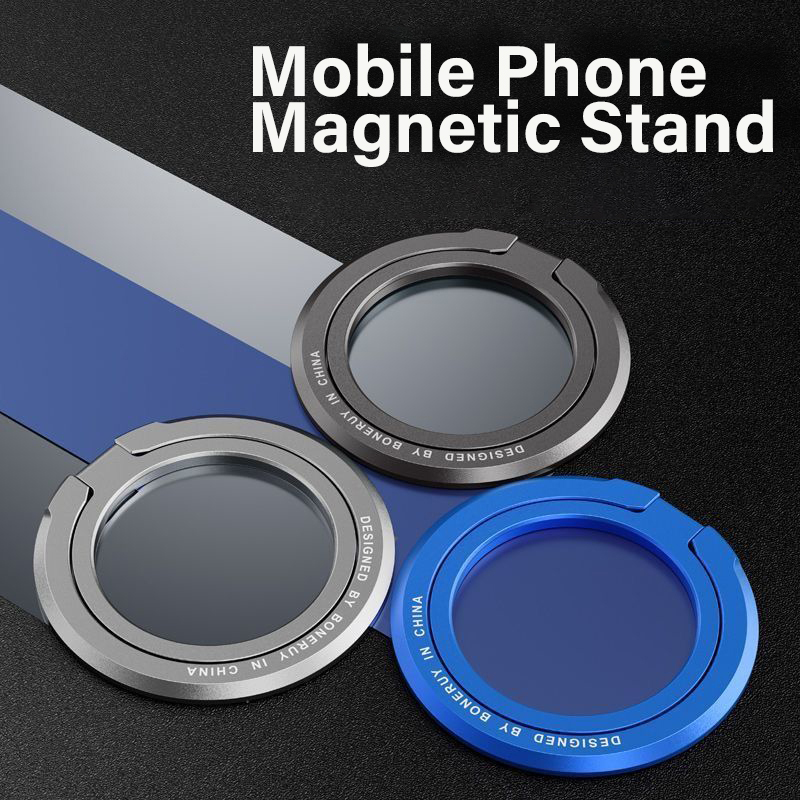 ที่วางโทรศัพท์แบบวงแหวนแม่เหล็ - Knob Aluminum บทวิจารณ์และราคา