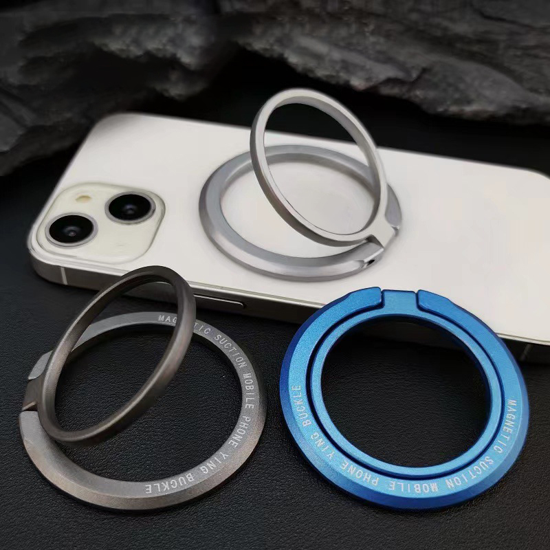 ที่วางโทรศัพท์แบบวงแหวนแม่เหล็ - Knob Aluminum บทวิจารณ์และราคา