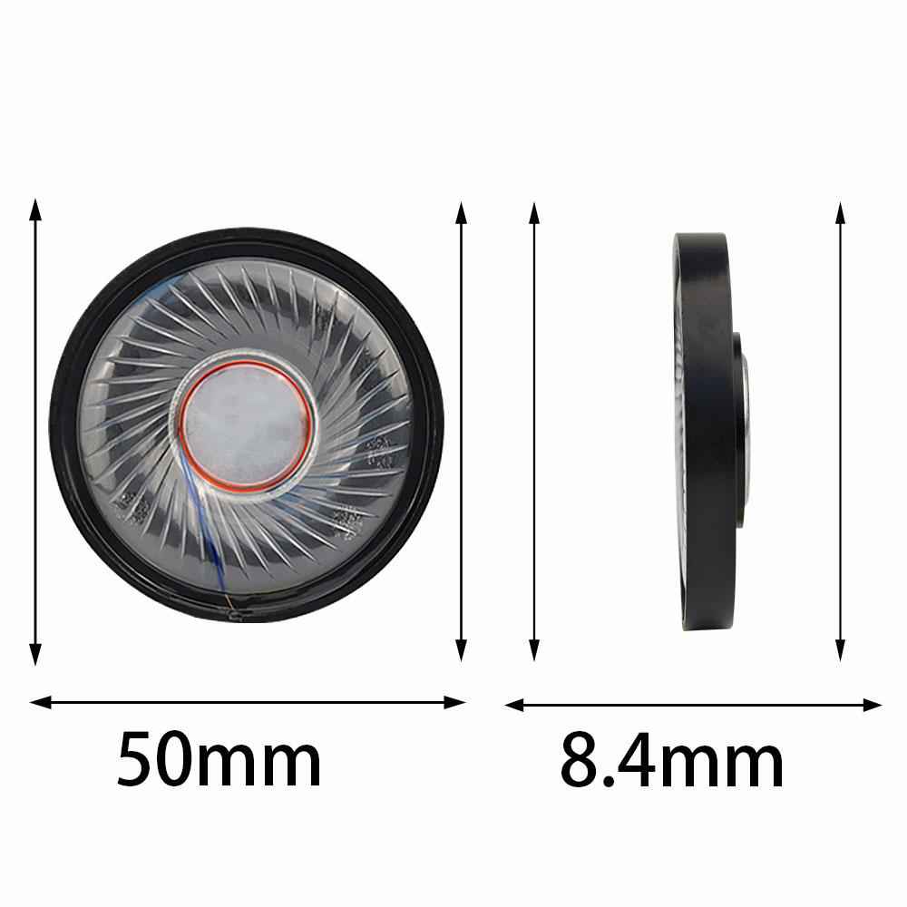 ไดรเวอร์หูฟัง QIGOM 50 มม. ชุด - Diy Headphone บทวิจารณ์และราคา
