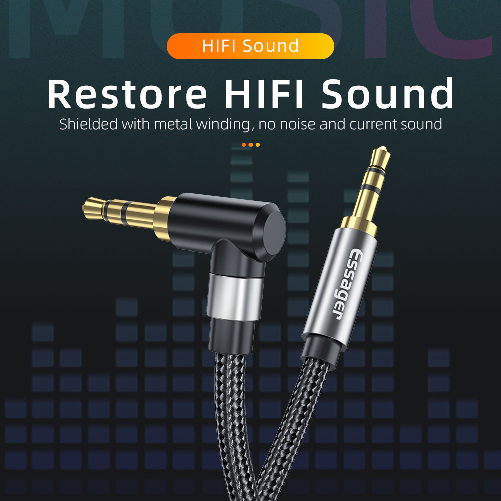 Essager Aux สาย 3.5 มม.แจ็คอะแ - Audio Jumper Wire บทวิจารณ์และราคา