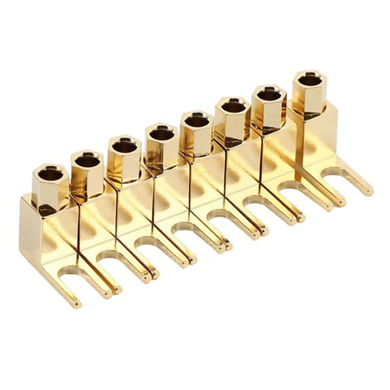 10PCS ขั้วต่อกล้วยชุบทองลำโพงเ - Banana Plug บทวิจารณ์และราคา