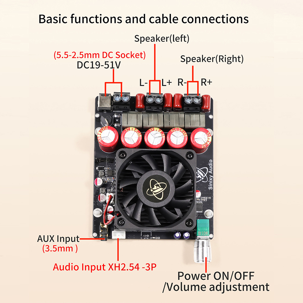 บอร์ดแอมพลิฟายเออร์กำลังสูง 12 - Es9018 Dac บทวิจารณ์และราคา