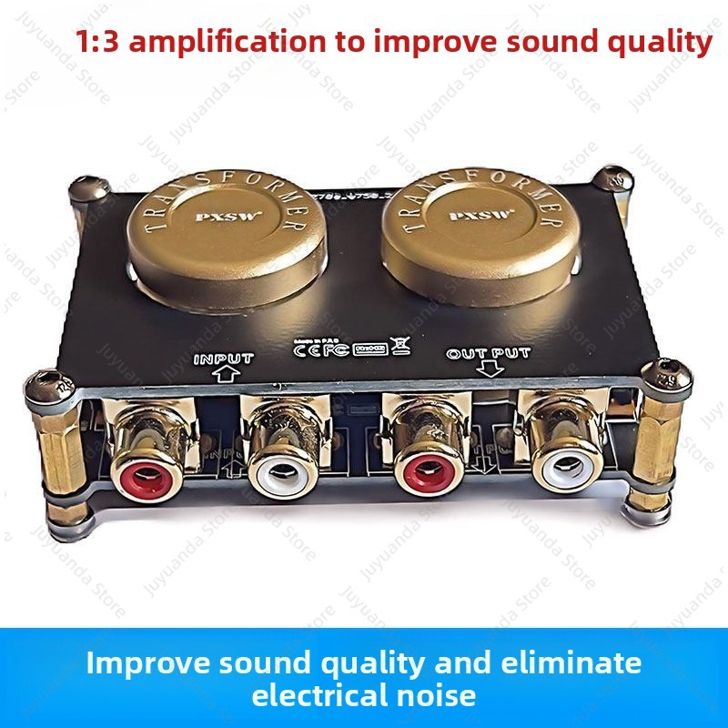 AV103 ตัวแยกสัญญาณเสียงและหม้อ - Passive Preamp บทวิจารณ์และราคา