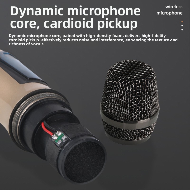 ไมโครโฟนไร้สาย 2 ช่อง UHF ไมโค - Ribbon Microphone บทวิจารณ์และราคา