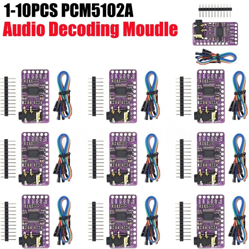 1-10PCS อินเทอร์เฟซ I2S PCM510 - Pcm5102 บทวิจารณ์และราคา