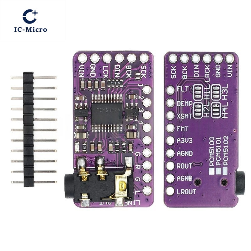 1-10PCS อินเทอร์เฟซ I2S PCM510 - Pcm5102 บทวิจารณ์และราคา
