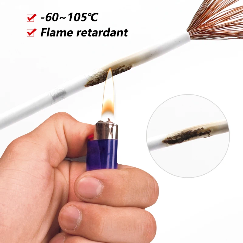 2 ~ 50m AVSS รถสายไฟ PVC ฉนวนก - Audio Jumper Wire บทวิจารณ์และราคา