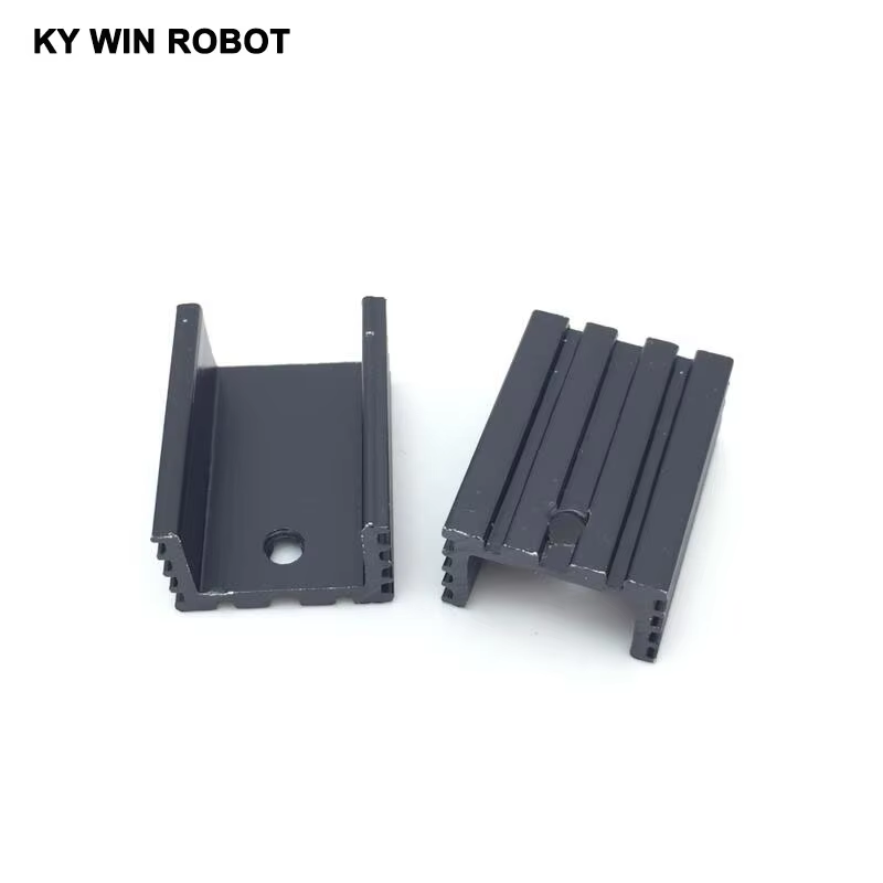 10 ชิ้นอลูมิเนียม TO-220 ฮีทซิ - Heatsink Aluminum บทวิจารณ์และราคา