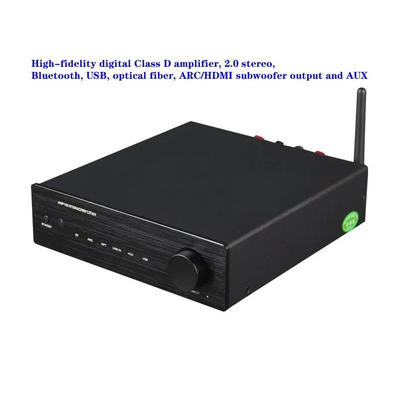 แอมพลิฟายเออร์ดิจิตอล Class D  - Class D Amplifier บทวิจารณ์และราคา