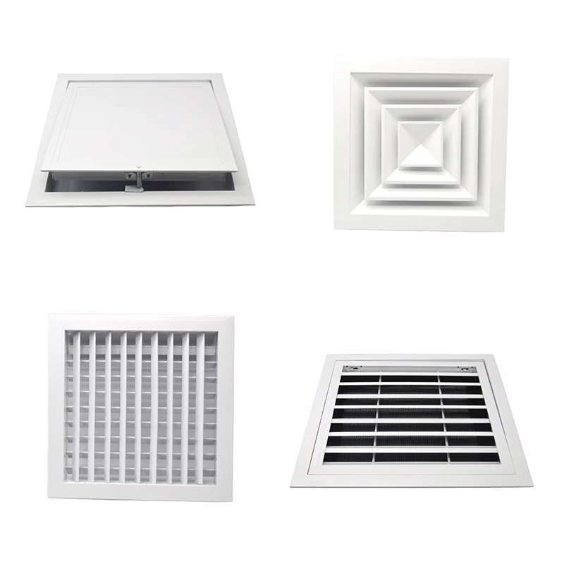ตะแกรงระบายอากาศสีขาว อลูมิเนี - Ventilation Grille Aluminum บทวิจารณ์และราคา