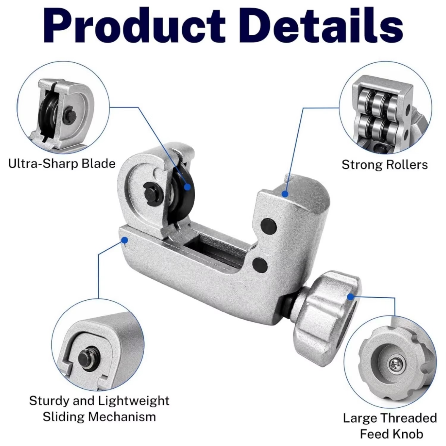 เครื่องตัดท่อขนาด 4-28 มม. ตัว - Knob Aluminum บทวิจารณ์และราคา