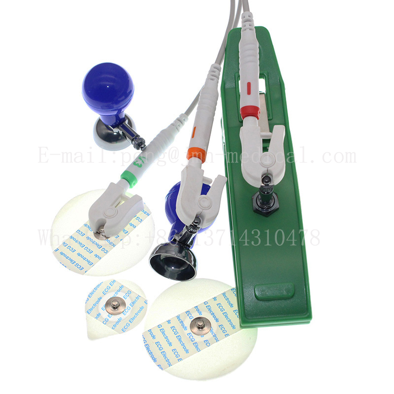 ECG ekkg สายไฟตะกั่วขั้วต่อสาย - Banana Plug บทวิจารณ์และราคา