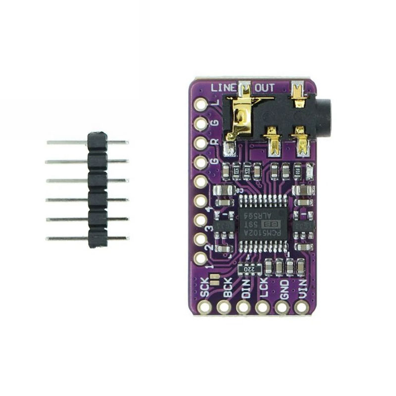 GY-PCM5102 I2S บอร์ดถอดรหัสเสี - Pcm5102 บทวิจารณ์และราคา