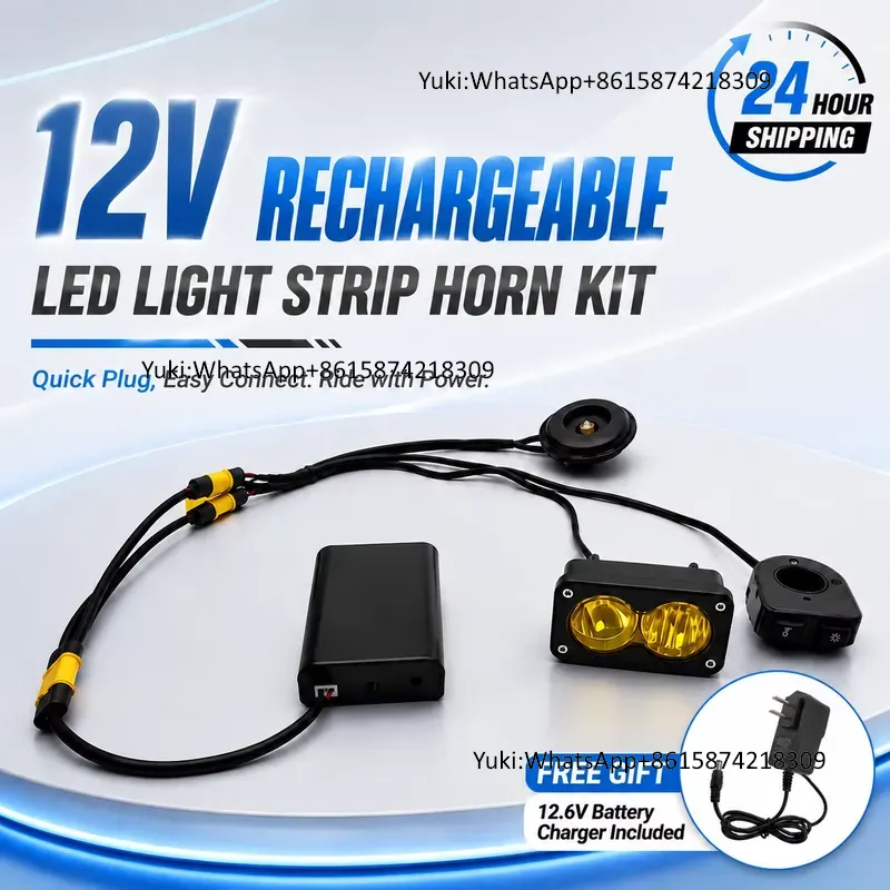 ระบบไฟ LED แบบชาร์จไฟได้ 12V พ - Speaker Kit บทวิจารณ์และราคา