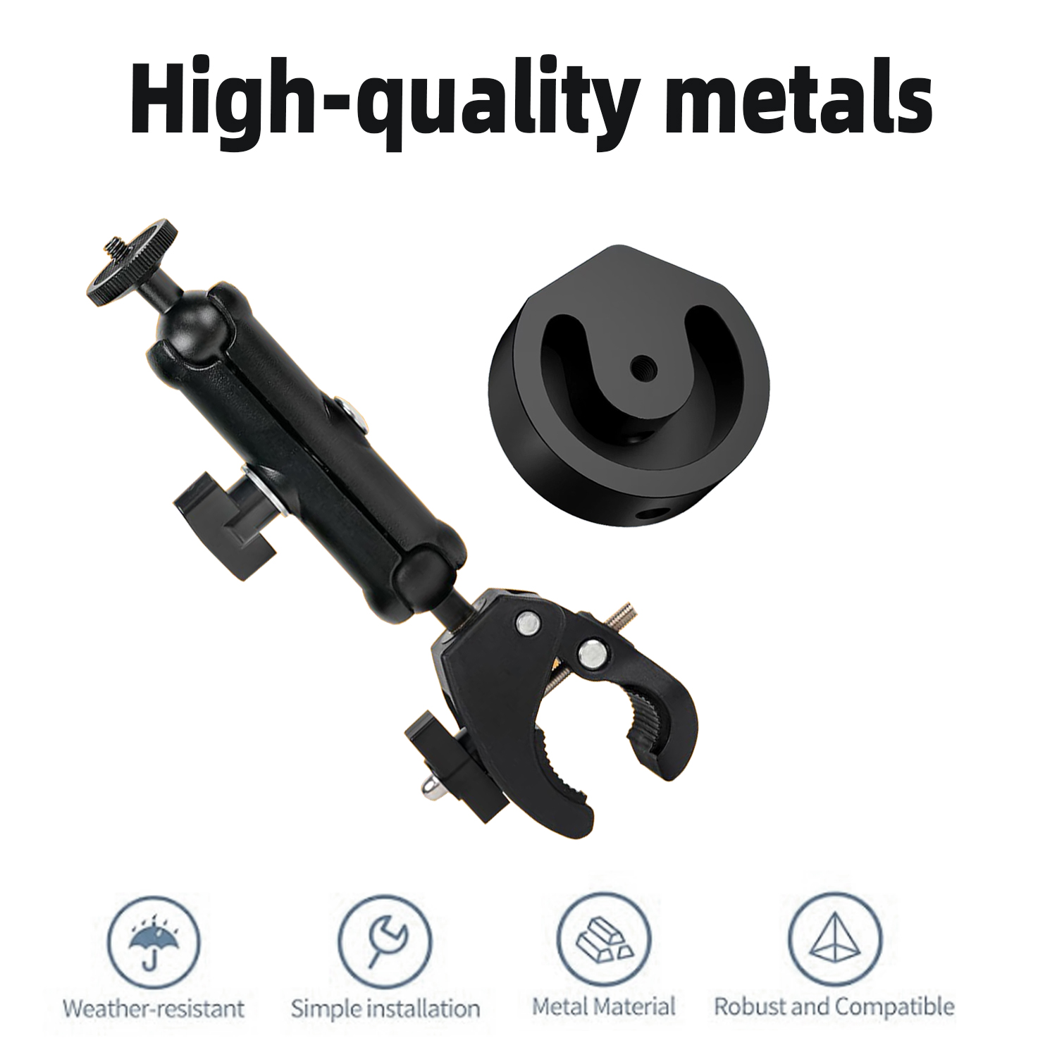 ขายึด Starlink ปรับได้ 360 องศ - Knob Aluminum บทวิจารณ์และราคา