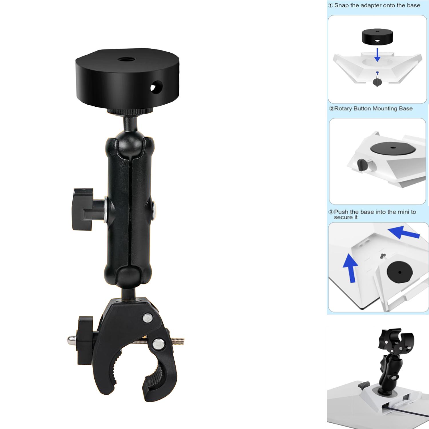 ขายึด Starlink ปรับได้ 360 องศ - Knob Aluminum บทวิจารณ์และราคา