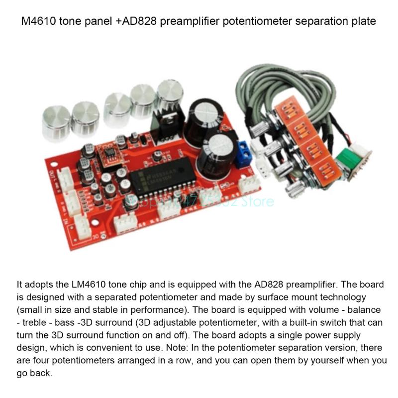 LM4610 Tone Preamp Sound Board - Volume Control Board บทวิจารณ์และราคา